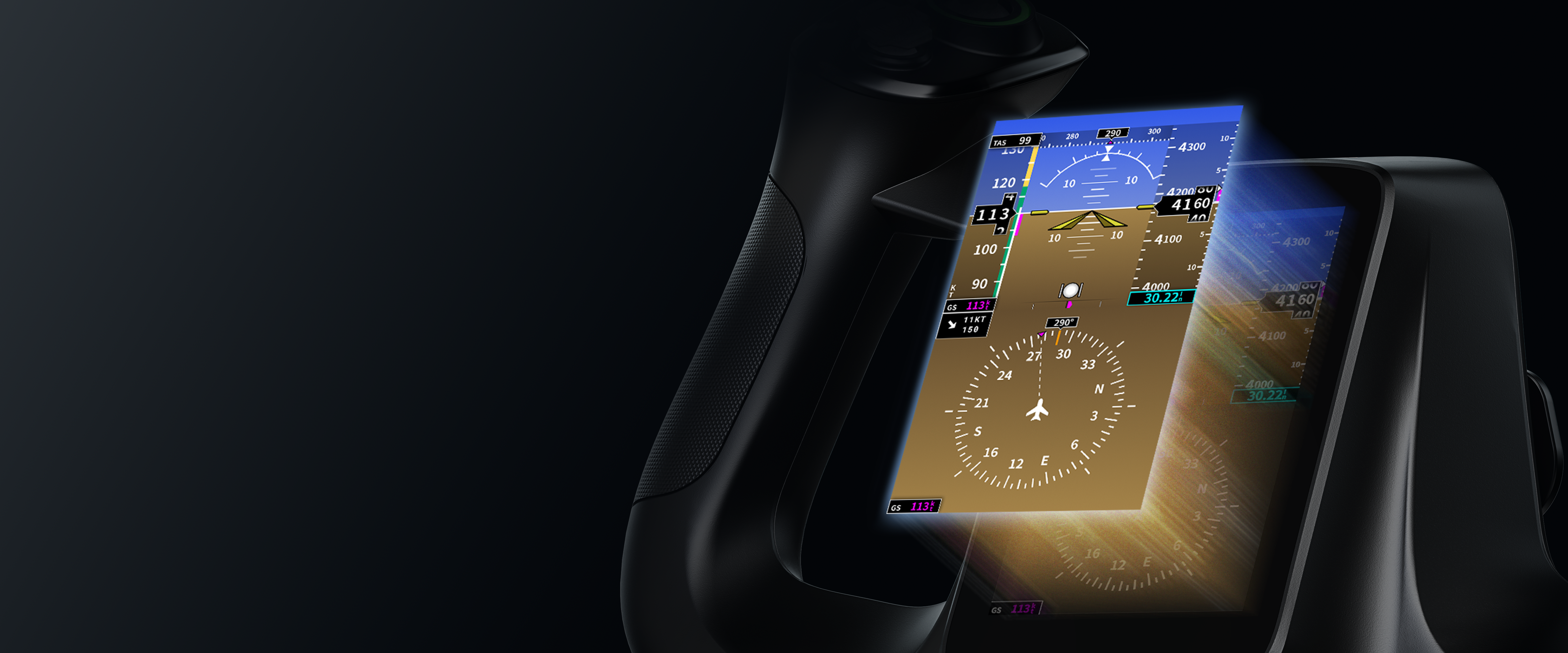 Moza MFY Pro Yoke - 4.3 inch touchscreen